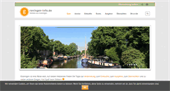 Desktop Screenshot of groningen-info.de